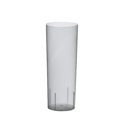 Mehrweg-Gläser für Longdrinks PP 0,3 l Ø 5,85 cm · 15,2 cm transluzent
