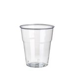 1000 Plastikbecher (PET) "Hurricane" 0,2 l Ø 7,8 cm · 9 cm glasklar