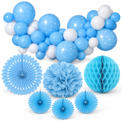 spatial-20294-df804bebb9b0 Hellblau Party Deko Set Partyset Jungs Baby Babyshower Kindergeburstag