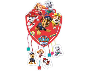 Partyset Paw Patrol Geburtstagsdeko Pinata Kindergeburtstag Deko Set Dekoration Hunde Polizei bunt