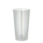 200 Mehrwegbecher 0,3 l Ø 7 cm · 13 cm transluzent unzerbrechlich