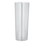 500 Longdrinkbecher PS 0,3 l Ø 5,85 cm · 15,2 cm glasklar Plastikbecher
