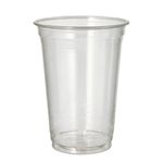 1040 PLA-Becher, Kaltgetränkebecher, "pure" 0,4 l glasklar Plastikbecher