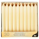 120 Tafelkerzen creme Ø 2,1 cm · 19,6 cm elefenbein