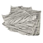 1.200 Blatt Einschlagpapiere, Pergamentersatz 35 x 25 cm "Newsprint" fettdicht