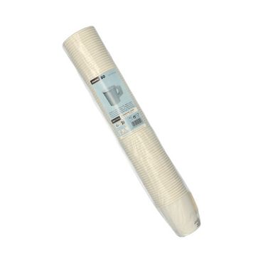 2000 Pappbecher mit Henkel, 0,18 l Ø 7,3 cm · 7,8 cm weiss Kaffee Glühweinbecher
