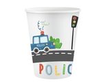 Polizei Party 6 Becher