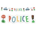 Polizei Party Girlande "Police"