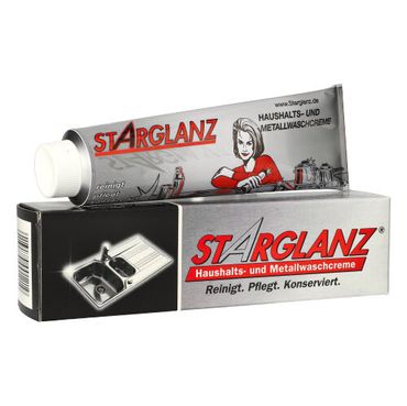 50x "Starglanz" Haushalts-und Metallwaschcreme 150 ml weiss