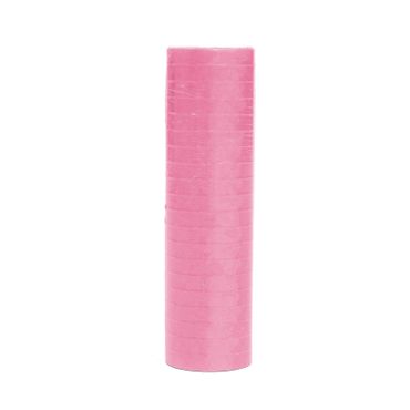 5 Rollen Luftschlangen rosa hellblau | schwer entflammbar