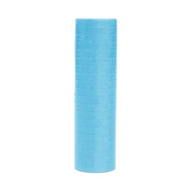 5 Rollen Luftschlangen pastell rosa hellblau Mix | schwer entflammbar