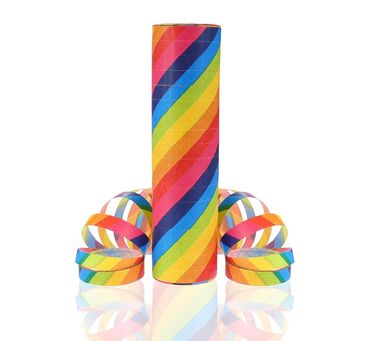 5 Luftschlangen bunt