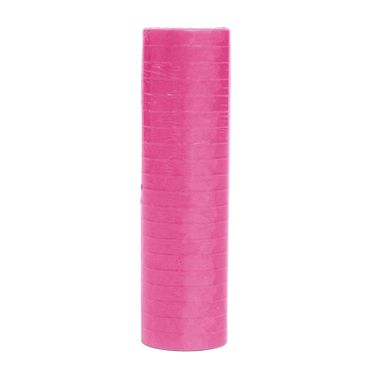 5 Rollen Papier Luftschlangen pink | schwer entflammbar