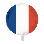 Frankreich Folienballon rot blau weiß