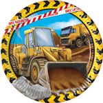 8 Teller Baustelle Party Bagger
