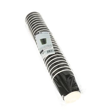 500 Pappbecher "To Go" 0,3 l Ø 9 cm · 11 cm doppelwandig Kaffee Glühweinbecher Heißgetränk Ripple Wall