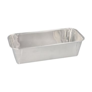 30 Kastenformen Alu eckig 1,09 l 6 x 10,2 x 23 cm To Go Take Away silber