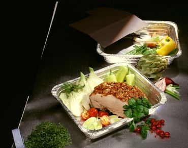 30 Gastronormbehälter 1/1, Alu eckig 5,2 l 3,7 x 32,5 x 52,5 cm