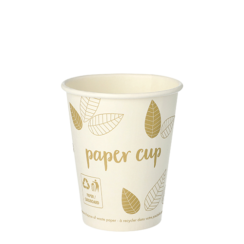 Trinkbecher, Pappe "pure" 0,2 l Ø 8 cm · 9,2 cm "ZERO"