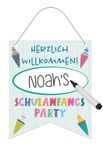 Mini Banner Einschulung Schulanfang 25 x 30 cm