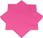 20 Servietten pink "uni"  33 x 33 cm