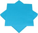 20 Servietten türkis blau 33 x 33 cm