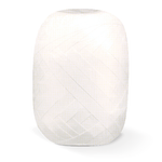 Geschenkband / Ringelband 20 m - weiss