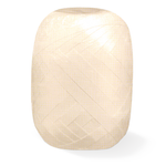 Geschenkband / Ringelband 20 m - Elfenbein creme