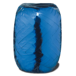 Geschenkband / Ringelband 20 m - blau metallic