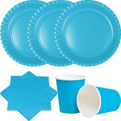 22339-Party-Deko-Set-tuerkis-blau-Einweggeschirr-fuer-20-Personen-Teller--Becher--Servietten-Hochzeit-Geburtstag_3.jpg 22339-Party-Deko-Set-tuerkis-blau-Einweggeschirr-fuer-20-Personen-Teller--Becher--Servietten-Hochzeit-Geburtstag_3.jpg