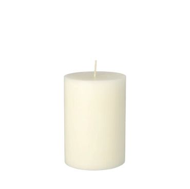 8 Stumpenkerze Ø 70 mm · 100 mm weiss aus 100% Stearin, durchgefärbt