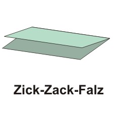5000  Blatt Handtuchpapier V-Falz 23 cm x 25 cm grün Zick Zack, 1-lagig