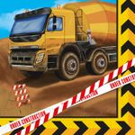 20 Servietten Baustelle Party