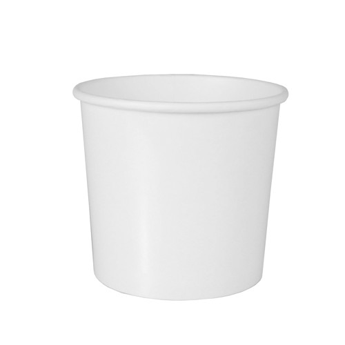 Suppenbecher, Pappe "To Go" 470 ml Ø 9,9 cm · 9,9 cm weiss