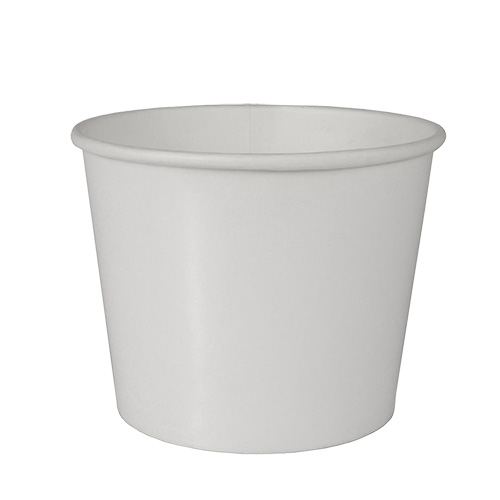Suppenbecher, Pappe "To Go" 500 ml Ø 11 cm · 8,3 cm weiss