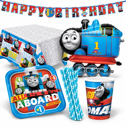 Thomas die Lokomotive Partyset mit Airwalker-Folienballon und 8 großen Tellern 684851936641 Thomas die Lokomotive Partyset mit Airwalker-Folienballon und 8 großen Tellern