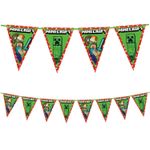 Minecraft Party Wimpelkette