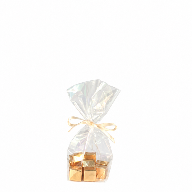 Bodenbeutel, Zellglas "pure" 17,3 cm x 11,5 cm x 4 cm transparent