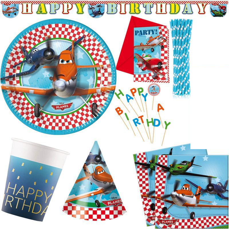 PL2392 Partyset 25556-XXL-Partyset-Planes-Kindergeburtstag-Geburtstagsdeko-Motto-Flugzeug.png