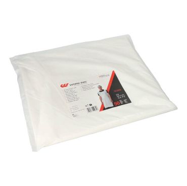 500 Einwegschürzen Latz-Schürzen, LDPE 130 cm x 75 cm weiss