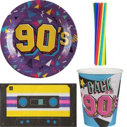 26220-90er-Jahre-Party-Einweggeschirr-Partygeschirr-Deko-Set-Partyset-90s-Dekoration-Teller-Becher-Servietten.jpg 26220-90er-Jahre-Party-Einweggeschirr-Partygeschirr-Deko-Set-Partyset-90s-Dekoration-Teller-Becher-Servietten.jpg