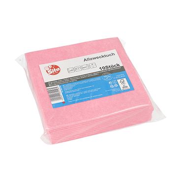 200 Allzwecktücher 38 cm x 38 cm rosa