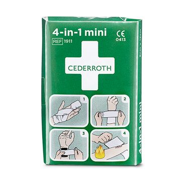 Cederroth 4 in 1 Blutstiller mini Wundverband Set