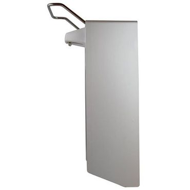 Wandspender 28,5 cm x 9,5 cm x 16 cm Aluminium 1000 ml, Kurzarmhebel + Verschlussblende