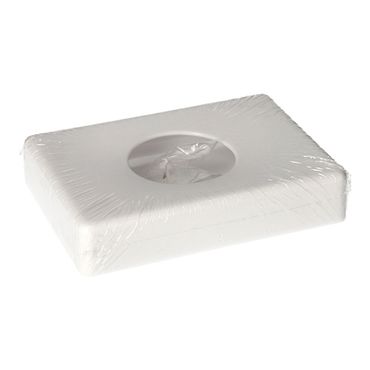 24 Stück Medi-Inn® Halter 13,3 cm x 9,7 cm x 2,6 cm weiss für Hygienebeutelbox