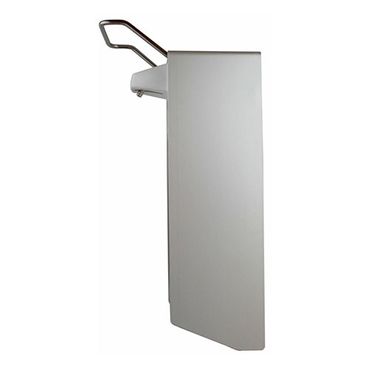 Wandspender 27,5 cm x 8,5 cm x 16 cm Aluminium 500 ml, Kurzarmhebel, inkl. Leerflasche