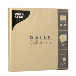 27344-300-Servietten--DAILY-Collection--1-4-Falz-32-cm-x-32-cm-sand.jpg 27344-300-Servietten--DAILY-Collection--1-4-Falz-32-cm-x-32-cm-sand.jpg