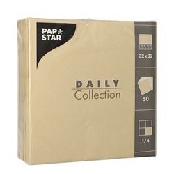 27356-50-Servietten--DAILY-Collection--1-4-Falz-32-cm-x-32-cm-sand.jpg 27356-50-Servietten--DAILY-Collection--1-4-Falz-32-cm-x-32-cm-sand.jpg