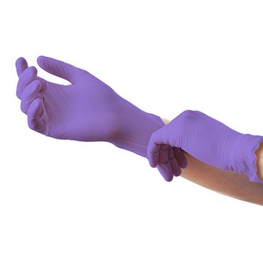 100 "Medi-Inn® Classic" Handschuhe, Nitril puderfrei lila "Nitril Purple" Größe L