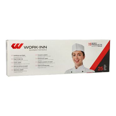 500 "WORK-INN/-PS" Schiffchen, Papier 8,5 cm x 27,5 cm weiss größenverstellbar